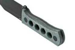 QSP Knife Canary QS141-D2 Blackwashed, Denim Micarta, Couteau De Cou -Optimal Couteaux Magasin QS141 D2 04 qsp