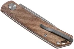 Real Steel Luna Premium II M390, Natural Micarta 7007P Knivesandtools Exclusive Couteau De Poche Slipjoint -Optimal Couteaux Magasin RL7007P 04 real steel kato