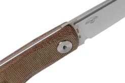 Real Steel Luna Premium II M390, Natural Micarta 7007P Knivesandtools Exclusive Couteau De Poche Slipjoint -Optimal Couteaux Magasin RL7007P 06 real steel kato