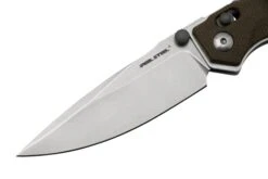 Real Steel Sacra, 7711G Green Micarta, Stonewashed K110 Couteau De Poche -Optimal Couteaux Magasin RL7711G 03 realsteel