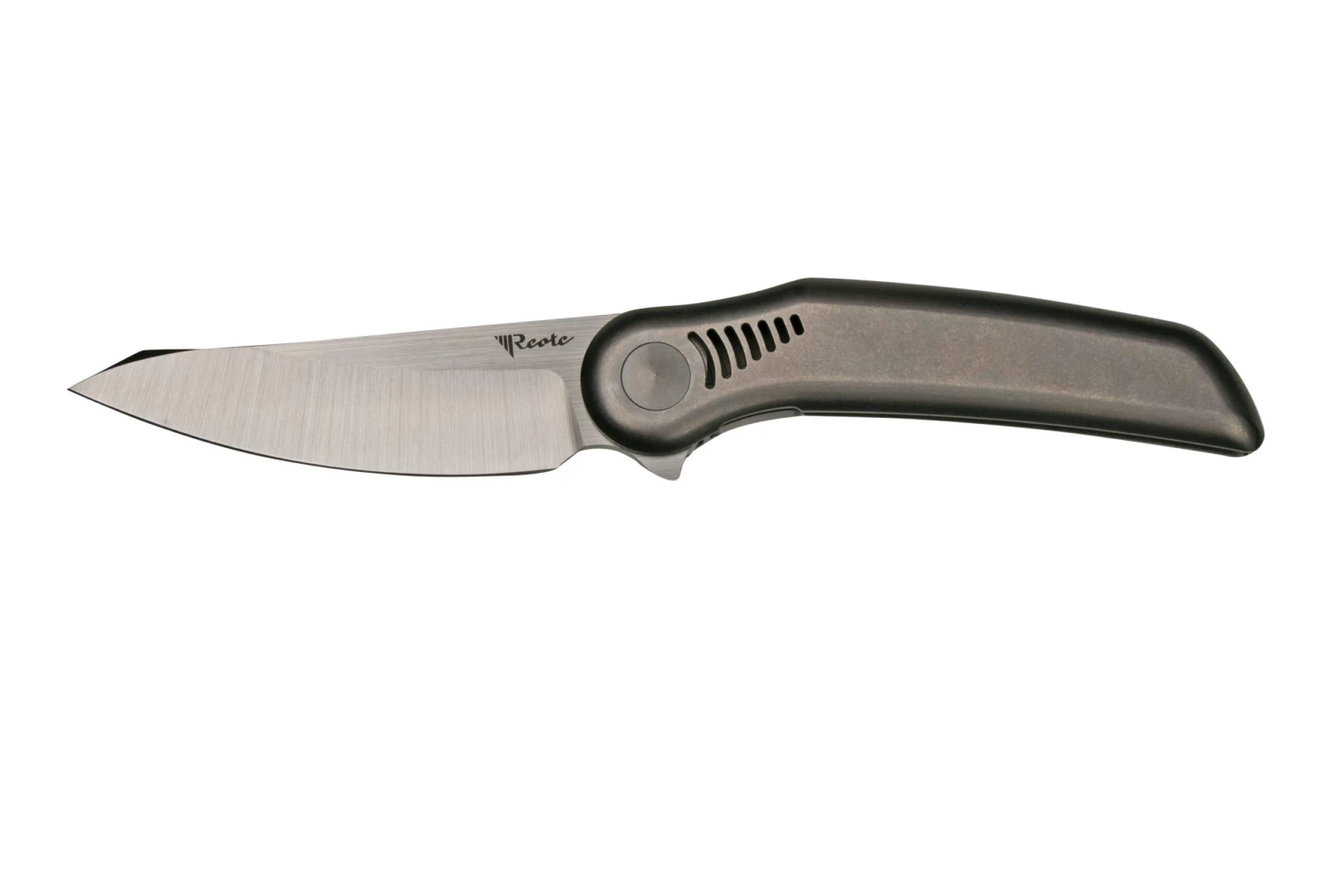 Reate Gents 9 Light Bead Blast Titanium, M390, GTS-LBB Couteau De Poche 1 Reate Gents 9 Light Bead Blast Titanium, M390, GTS-LBB Couteau De Poche