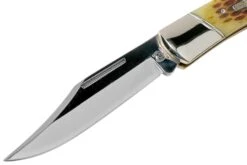 Rough Ryder Folding Hunter Amber Bone RR066 Couteau De Poche Lockback -Optimal Couteaux Magasin RY066 03 rough ryder