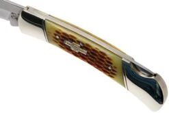 Rough Ryder Folding Hunter Amber Bone RR066 Couteau De Poche Lockback -Optimal Couteaux Magasin RY066 07 rough ryder