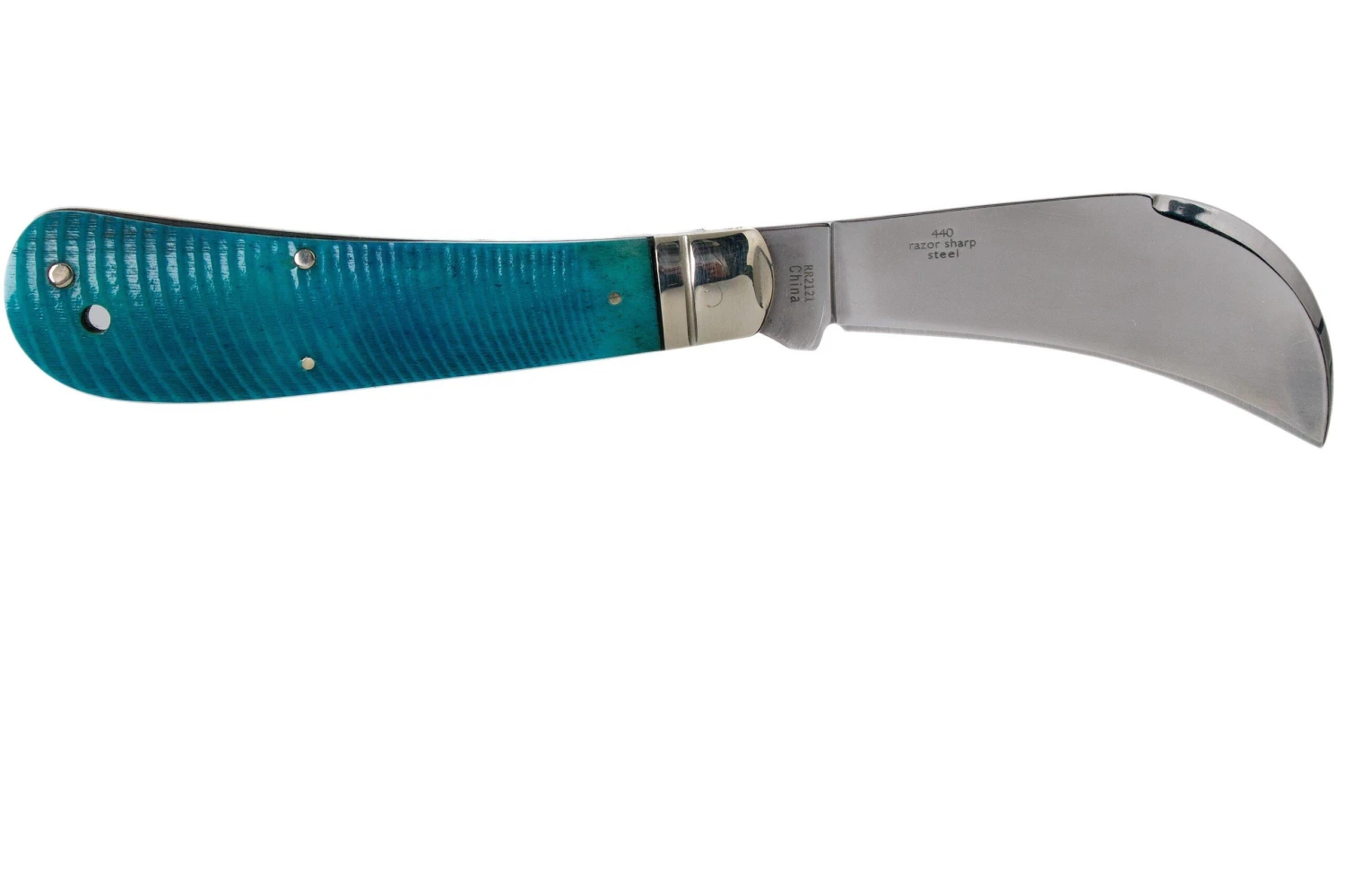 Rough Ryder Black & Blue Hawkbill RR2121 Couteau De Poche 2 Rough Ryder Black & Blue Hawkbill RR2121 Couteau De Poche – Image 2