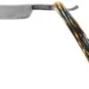 Rough Ryder Folding Razor Cinnamon Stag RR2159 Damascus Rasoir Coupe-choux