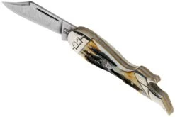 Rough Ryder Lady Leg Knife Cinnamon Stag RR2162 Damascus Slipjoint Couteau De Poche 9 Rough Ryder Lady Leg Knife Cinnamon Stag RR2162 Damascus Slipjoint Couteau De Poche -Optimal Couteaux Magasin RY2162 05 rough ryder