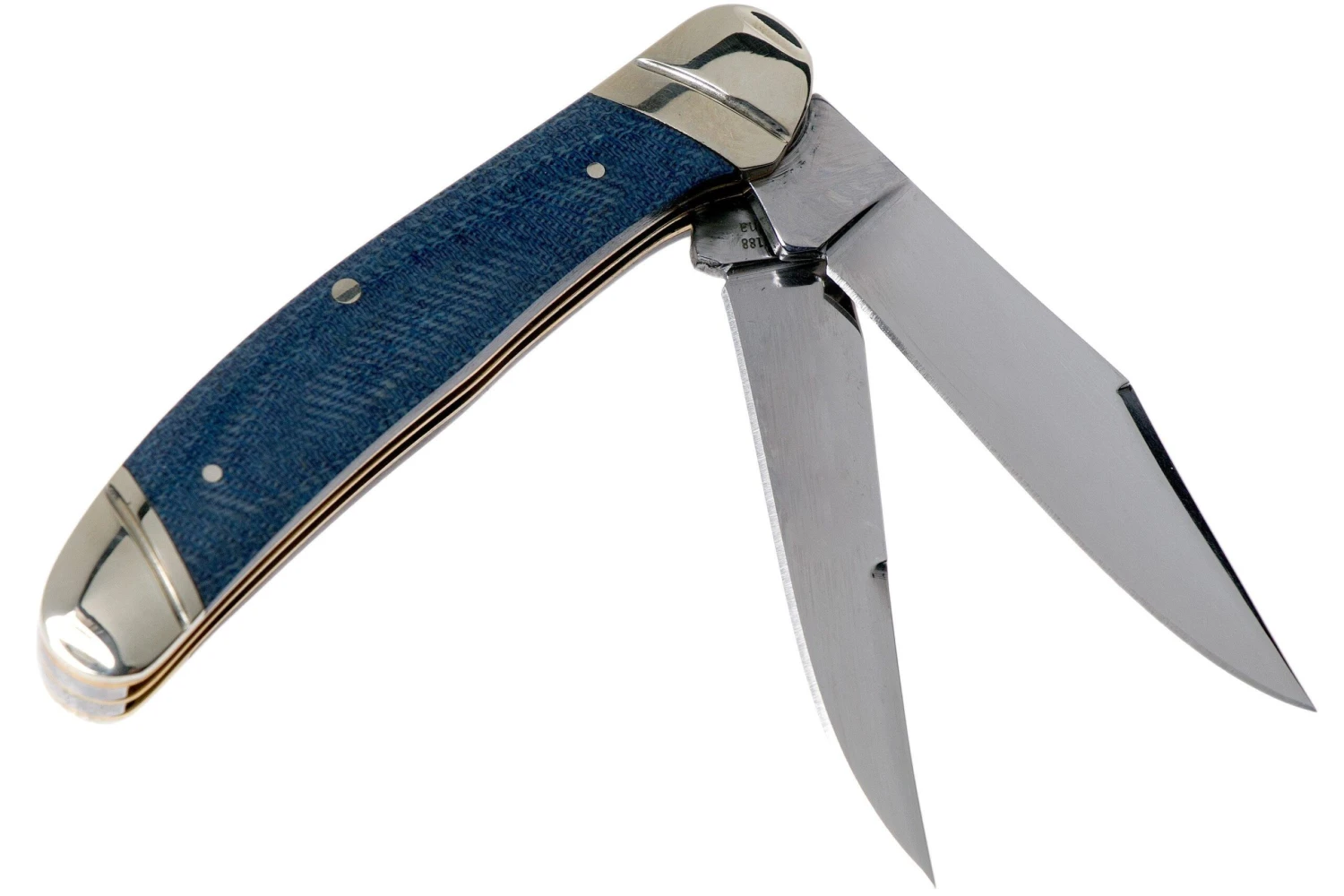Rough Ryder Copperhead Denim RR2188 Carbon Couteau De Poche Slipjoint 2 Rough Ryder Copperhead Denim RR2188 Carbon Couteau De Poche Slipjoint – Image 2