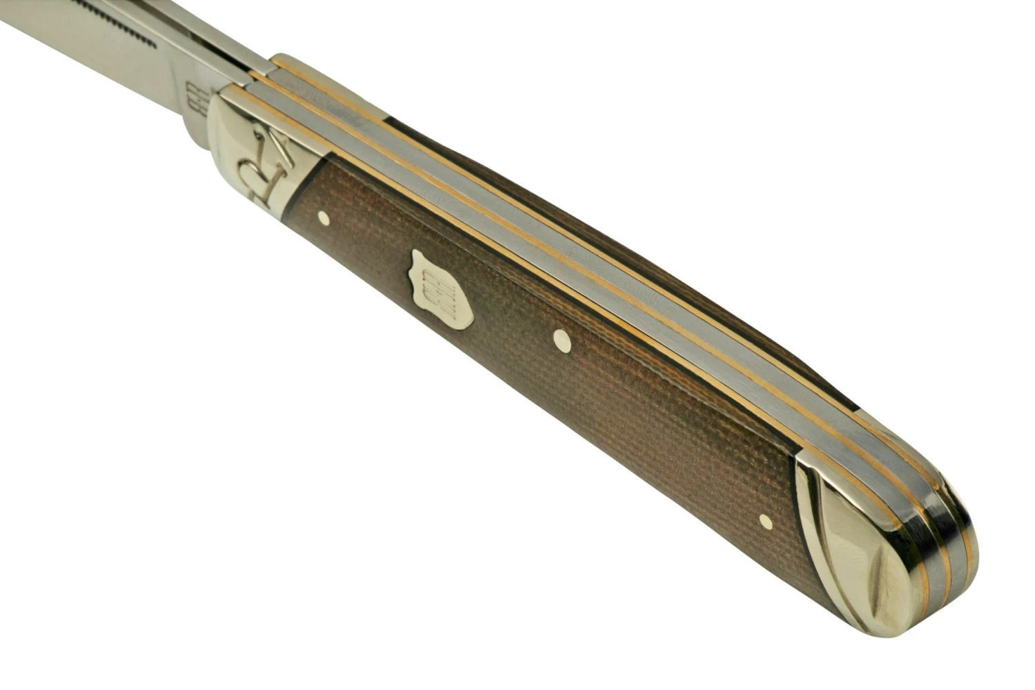 Rough Ryder Brown Burlap Trapper RR2330, Couteau De Poche 4 Rough Ryder Brown Burlap Trapper RR2330, Couteau De Poche – Image 4