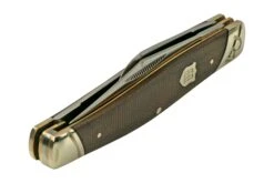 Rough Ryder Brown Burlap Stockman RR2334, Couteau De Poche -Optimal Couteaux Magasin RY2334 05 roughryder