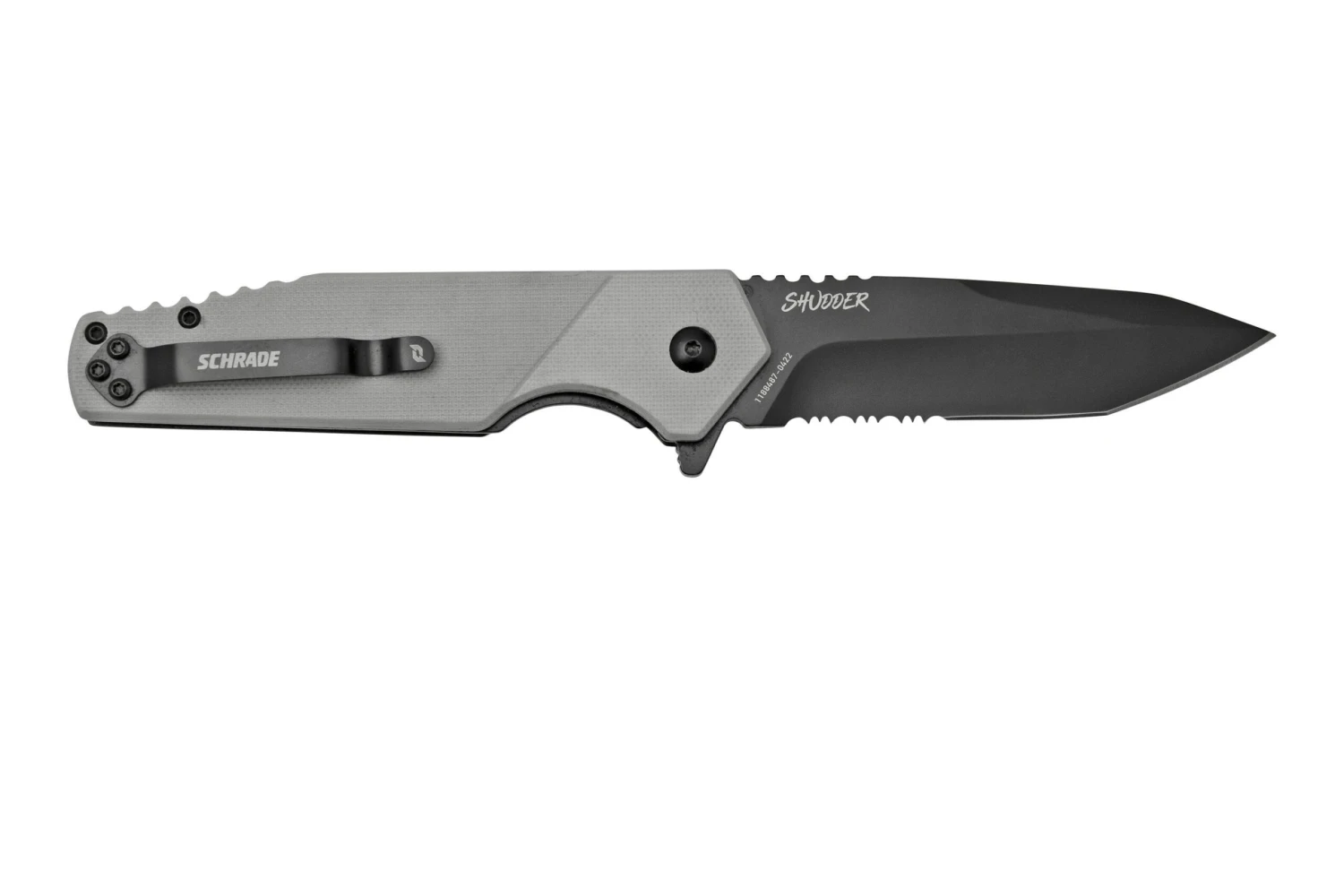 Schrade Shudder 1159289, G10 Blanc, Couteau De Poche 2 Schrade Shudder 1159289, G10 Blanc, Couteau De Poche – Image 2