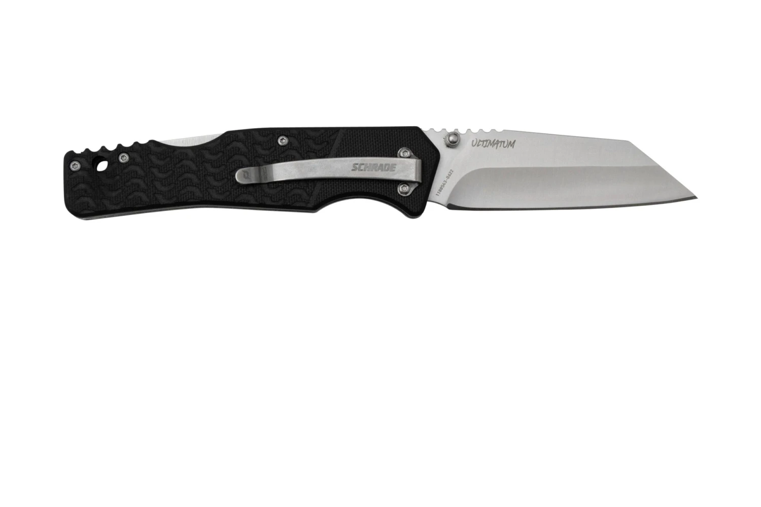 Schrade Ultimatum, 1159318 Couteau De Poche G10 Noir 2 Schrade Ultimatum, 1159318 Couteau De Poche G10 Noir – Image 2