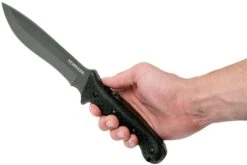 Schrade Fixed Blade SCHF9, 1095 Carbon Steel, Couteau à Lame Fixe, Brian Griffin Design -Optimal Couteaux Magasin SCHF9 06 schrade