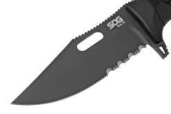 SOG Seal FX, Partially Serrated 17-21-01-57 Couteau Fixe -Optimal Couteaux Magasin SOG 17 21 01 57 03 sog