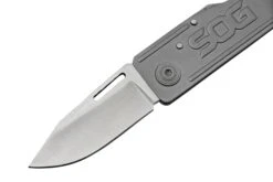 SOG Keytron, Satin, Straight KT1001-CP Couteau De Poche Porte-clés -Optimal Couteaux Magasin SOG KT1001 CP 03 sog
