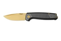SOG Terminus SJ LTE Carbon Gold TM1007-BX Couteau De Poche Slipjoint