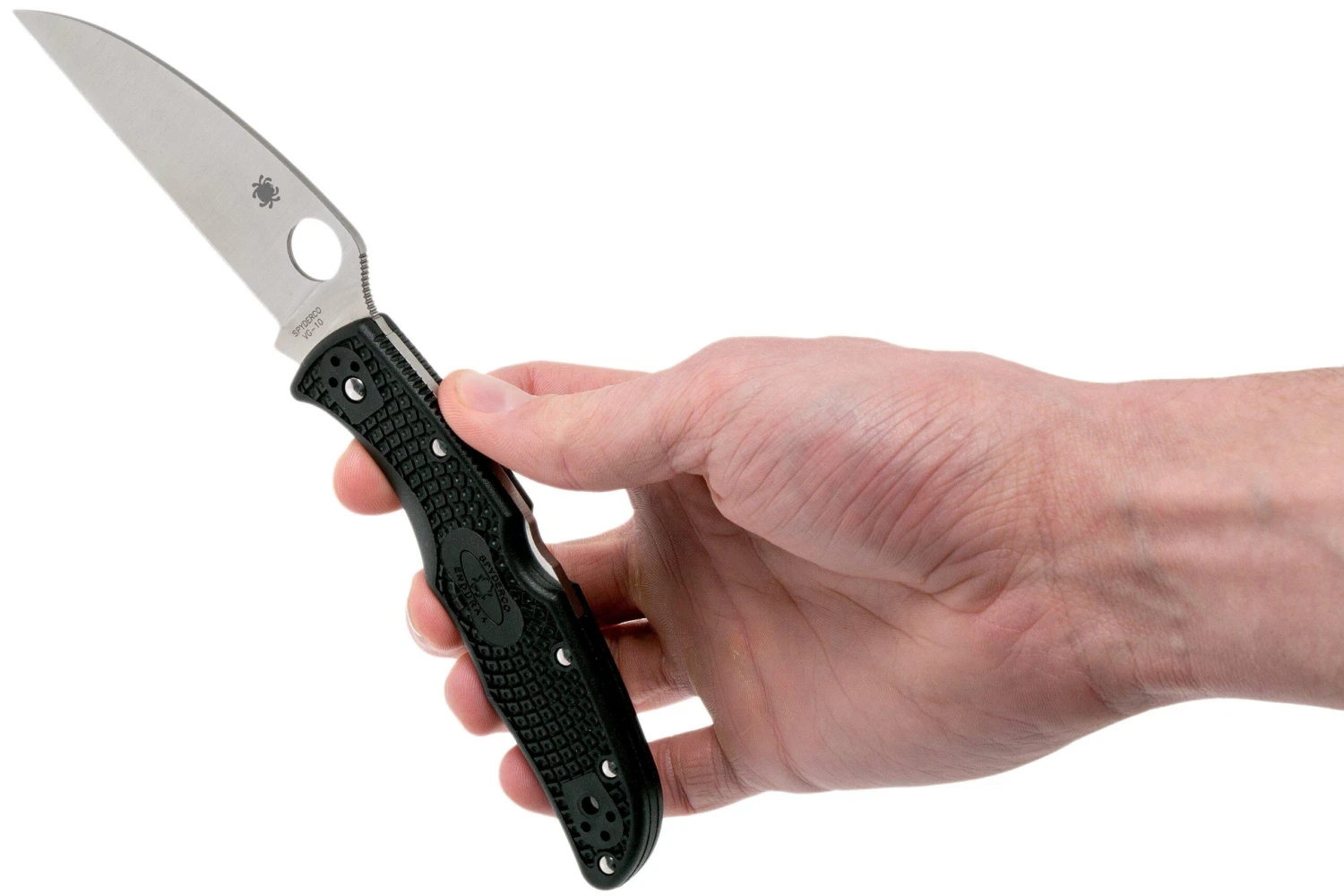 Spyderco Endura 4 Wharncliffe C10FPWCBK Couteau De Poche 8 Spyderco Endura 4 Wharncliffe C10FPWCBK Couteau De Poche – Image 8