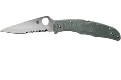 Spyderco Endura 4 Foliage Green C10PSFG Partly Serrated Couteau De Poche
