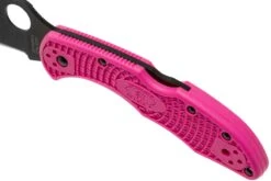 Spyderco Delica 4 Pink Black S30V C11FPPNS30VBK Pink Heals Couteau De Poche 13 Spyderco Delica 4 Pink Black S30V C11FPPNS30VBK Pink Heals Couteau De Poche -Optimal Couteaux Magasin SPC11FPPNS30VBK 07 spyderco