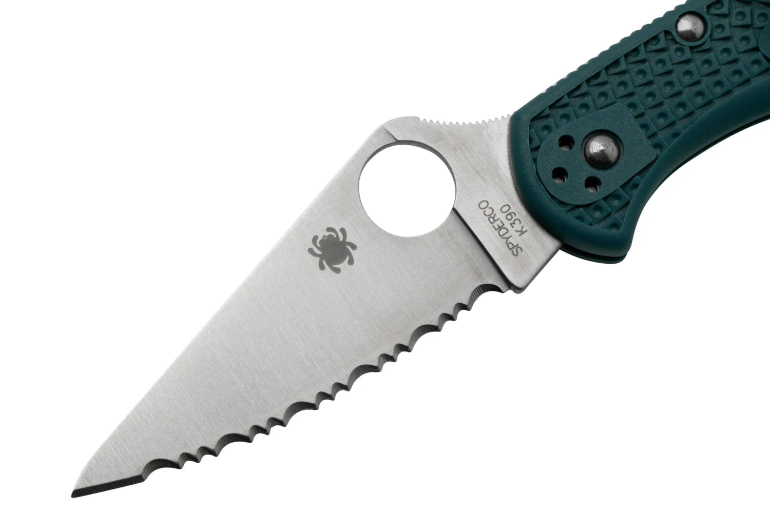 Spyderco Delica 4 K390 C11FSK390 Couteau De Poche Dentelé 3 Spyderco Delica 4 K390 C11FSK390 Couteau De Poche Dentelé – Image 3