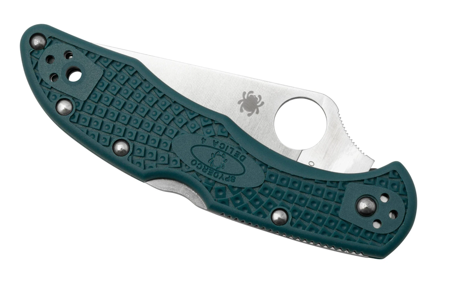Spyderco Delica 4 K390 C11FSK390 Couteau De Poche Dentelé 6 Spyderco Delica 4 K390 C11FSK390 Couteau De Poche Dentelé – Image 6