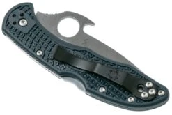 Spyderco Delica 4 C11PGYW Emerson Wave Opener Couteau De Poche -Optimal Couteaux Magasin SPC11PGYW 04 spyderco delica wave spc11pgyw d4