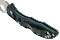 Spyderco Delica 4 C11PGYW Emerson Wave Opener Couteau De Poche -Optimal Couteaux Magasin SPC11PGYW 05 spyderco delica wave spc11pgyw d5