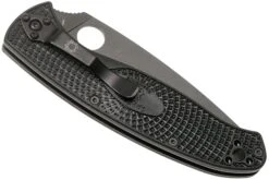 Spyderco Resilience Lightweight Black C142PBBK FRN Couteau De Poche -Optimal Couteaux Magasin SPC142PBBK 04 spyderco
