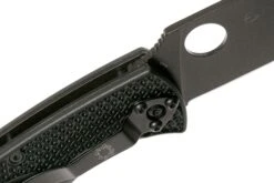 Spyderco Resilience Lightweight Black C142PBBK FRN Couteau De Poche -Optimal Couteaux Magasin SPC142PBBK 06 spyderco