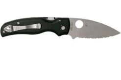 Spyderco Shaman C229GS Serrated Couteau De Poche, Sal Glesser Design -Optimal Couteaux Magasin SPC229GS 02 spyderco spc229gs 02