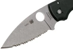 Spyderco Shaman C229GS Serrated Couteau De Poche, Sal Glesser Design -Optimal Couteaux Magasin SPC229GS 03 spyderco spc229gs 03