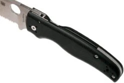 Spyderco Shaman C229GS Serrated Couteau De Poche, Sal Glesser Design -Optimal Couteaux Magasin SPC229GS 07 spyderco spc229gs 07