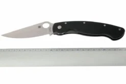 Spyderco Military C36 Couteau De Poche -Optimal Couteaux Magasin SPC36 05 spyderco military plain edge spc36gpe d5