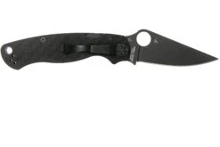 Spyderco Paramilitary 2 Black C81GPBK2 Couteau De Poche -Optimal Couteaux Magasin SPC81GPBK2 02 spyderco v202203