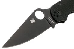 Spyderco Paramilitary 2 Black C81GPBK2 Couteau De Poche -Optimal Couteaux Magasin SPC81GPBK2 03 spyderco v202203