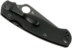 Spyderco Paramilitary 2 Black C81GPBK2 Couteau De Poche -Optimal Couteaux Magasin SPC81GPBK2 04 spyderco v202203