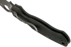Spyderco Paramilitary 2 Black C81GPBK2 Couteau De Poche -Optimal Couteaux Magasin SPC81GPBK2 05 spyderco v202203