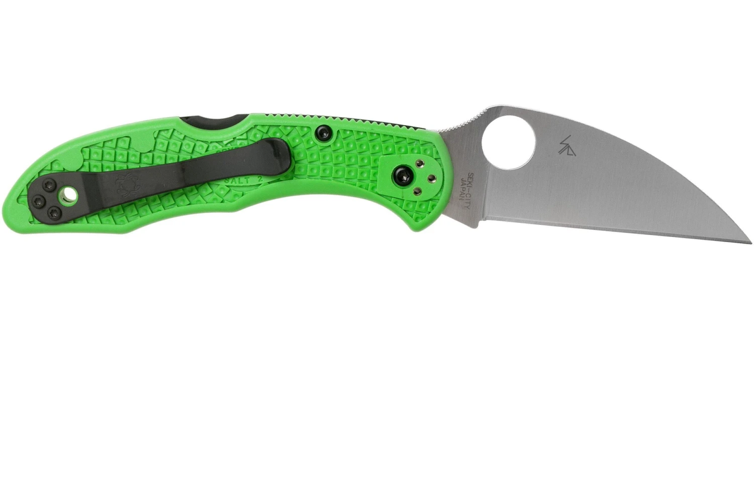 Spyderco Salt 2 Green Wharncliffe LC200N C88FPWCGR2 Couteau De Poche 2 Spyderco Salt 2 Green Wharncliffe LC200N C88FPWCGR2 Couteau De Poche – Image 2