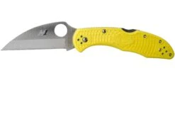 Spyderco Delica Salt 2 Wharncliffe C88PWCYL2 Couteau De Poche