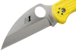 Spyderco Delica Salt 2 Wharncliffe C88PWCYL2 Couteau De Poche -Optimal Couteaux Magasin SPC88PWCYL2 03 spyderco