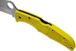 Spyderco Pacific Salt 2 Yellow C91PYL2 Couteau De Poche -Optimal Couteaux Magasin SPC91PYL2 07 spyderco