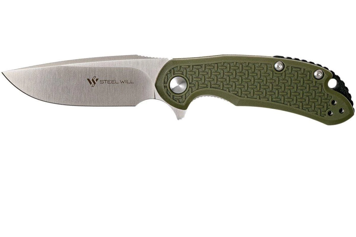 Steel Will Cutjack C22M-1OD OD Green FRN, D2 Blade Couteau De Poche 1 Steel Will Cutjack C22M-1OD OD Green FRN, D2 Blade Couteau De Poche