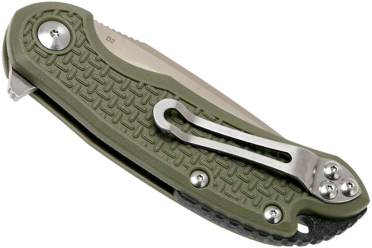 Steel Will Cutjack C22M-1OD OD Green FRN, D2 Blade Couteau De Poche 4 Steel Will Cutjack C22M-1OD OD Green FRN, D2 Blade Couteau De Poche – Image 4