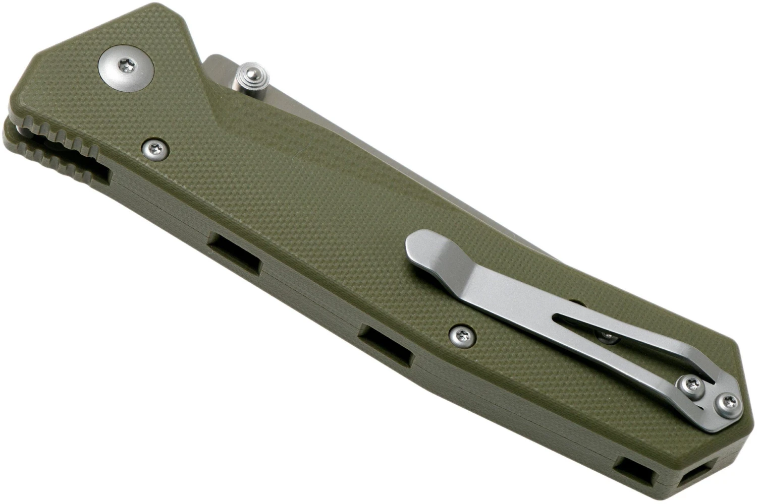Steel Will Daitengu F11-02 OD-Green G10, Satin, Couteau De Poche 4 Steel Will Daitengu F11-02 OD-Green G10, Satin, Couteau De Poche – Image 4