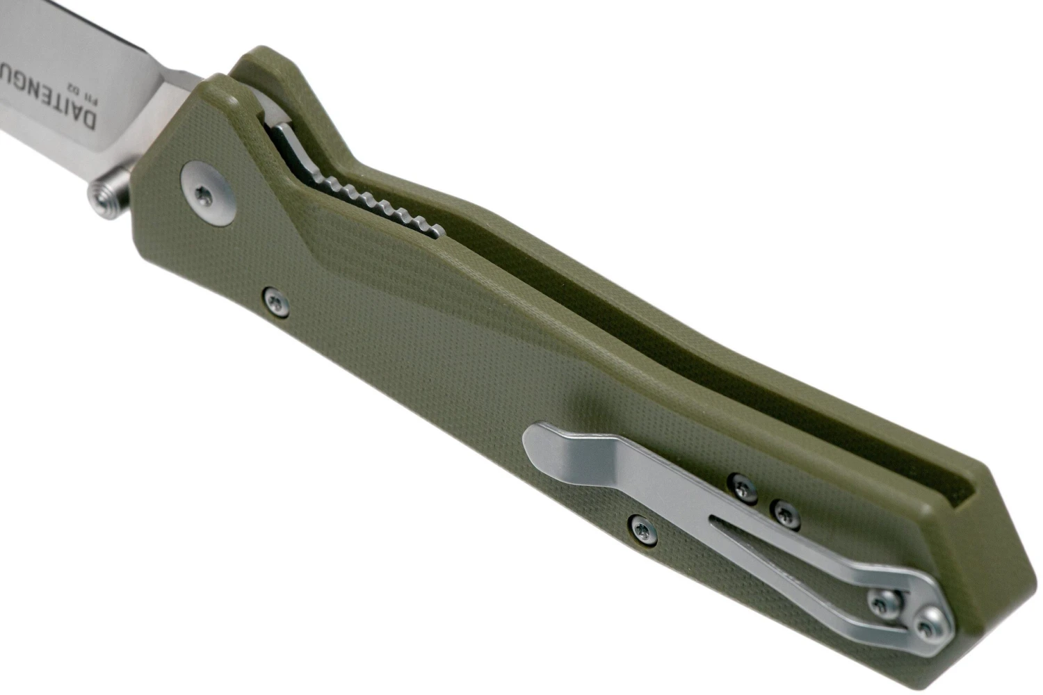Steel Will Daitengu F11-02 OD-Green G10, Satin, Couteau De Poche 5 Steel Will Daitengu F11-02 OD-Green G10, Satin, Couteau De Poche – Image 5
