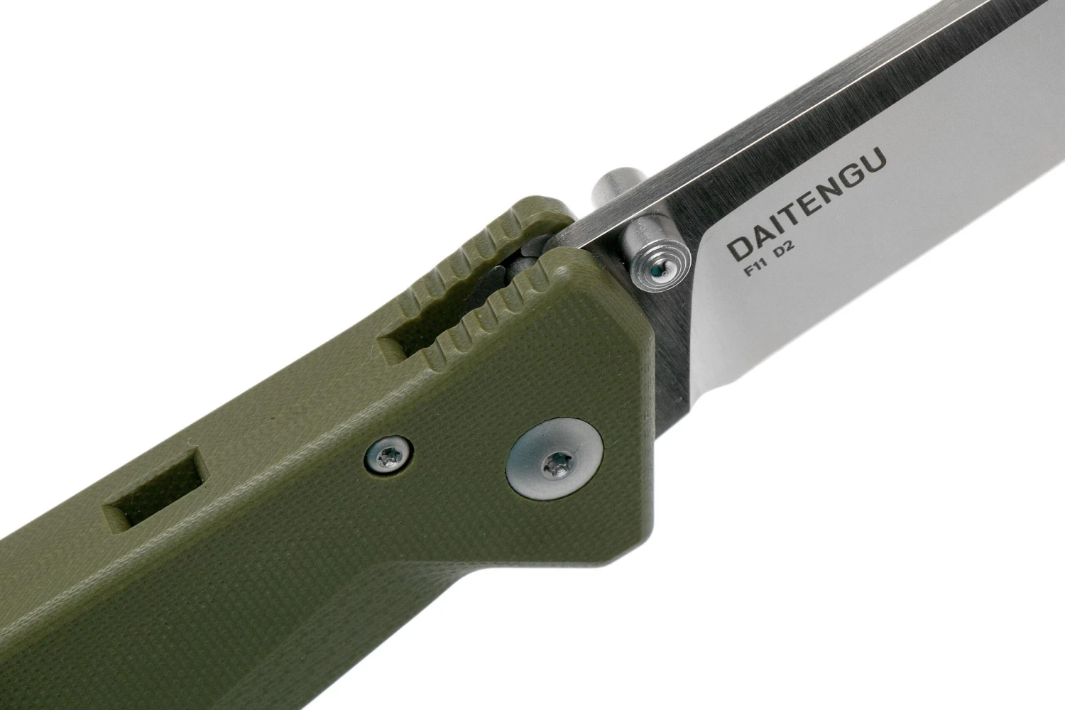 Steel Will Daitengu F11-02 OD-Green G10, Satin, Couteau De Poche 6 Steel Will Daitengu F11-02 OD-Green G10, Satin, Couteau De Poche – Image 6