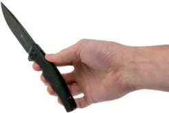 Steel Will Shaula F61-08 Black, Blackwashed Couteau De Poche -Optimal Couteaux Magasin SWK F61 08 08 steel will knives