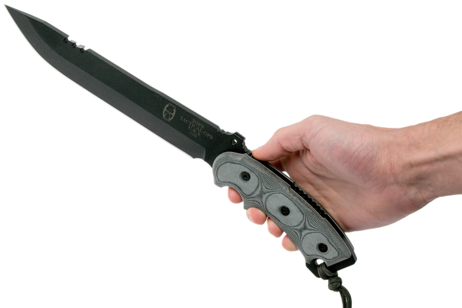 TOPS Knives Anaconda 9 Hunters Point AN9HP Couteau De Survie, Ron Hood Design 6 TOPS Knives Anaconda 9 Hunters Point AN9HP Couteau De Survie, Ron Hood Design – Image 6