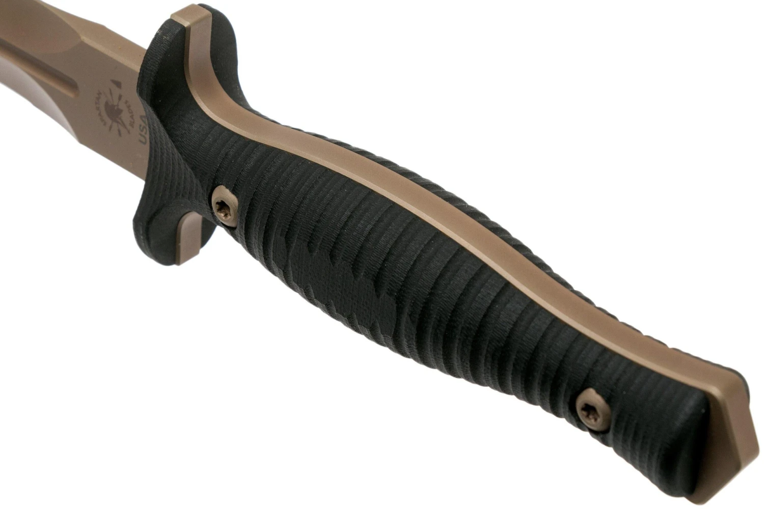 Spartan Blades George V14 Dagger Flat Dark Earth Blade, Black Handle, Dague 5 Spartan Blades George V14 Dagger Flat Dark Earth Blade, Black Handle, Dague – Image 5