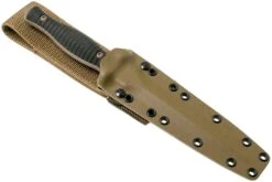 Spartan Blades George V14 Dagger Flat Dark Earth Blade, Black Handle, Dague 14 Spartan Blades George V14 Dagger Flat Dark Earth Blade, Black Handle, Dague -Optimal Couteaux Magasin USSB27DEBKKYBK 07 spartan blades