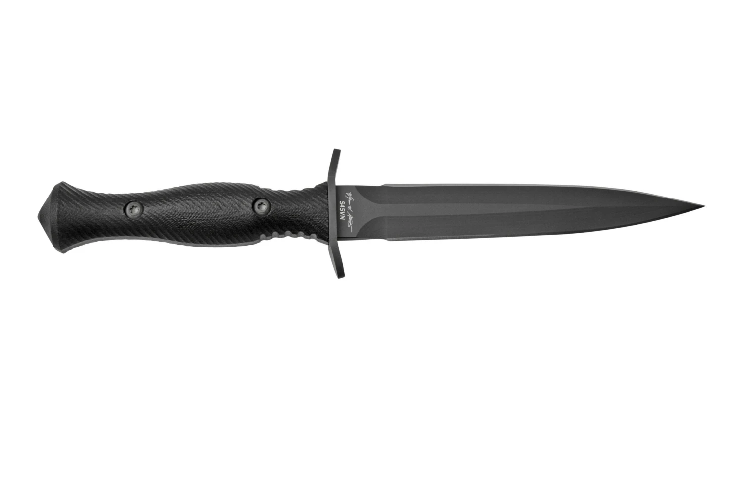 Spartan Blades Harsey Dagger Black Blade, Black Handle, Dague 2 Spartan Blades Harsey Dagger Black Blade, Black Handle, Dague – Image 2